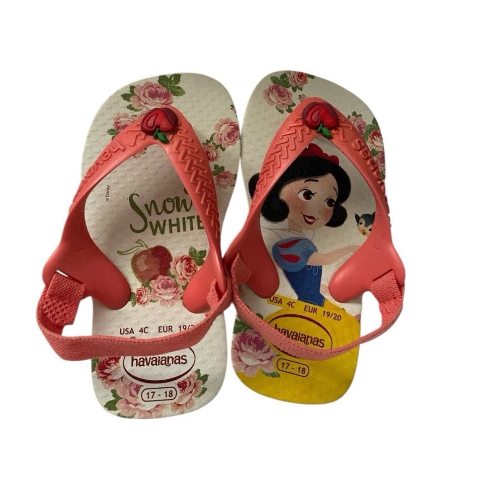 Havaianas Snow White Flip Flop  Size 4C Infant

New w/o tags .
Thanks for 🛍️